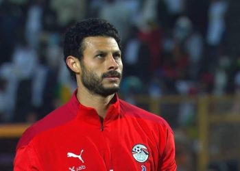 عمليات احماء الفراعنة باستاد القاهرة لمواجهة السنغال
