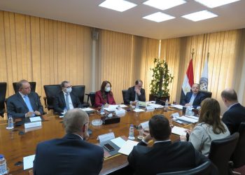وزير المالية..يلتقي بوفد من مسئولى البنك الأوروبي لإعادة الإعمار والتنمية