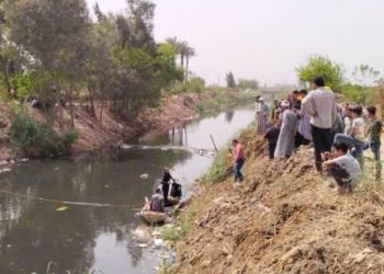 إستمرار البحث عن جثة الطفلة “سجدة” فى مصرف بالقليوبية