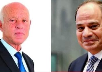 الرئيس  السيسي يتبادل التهاني مع رئيس الجمهورية التونسية بمناسبة حلول عيد الفطر