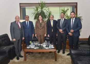 عبد المحسن سلامة يستقبل وزيرة التخطيط والتنمية الاقتصادية الأهرام