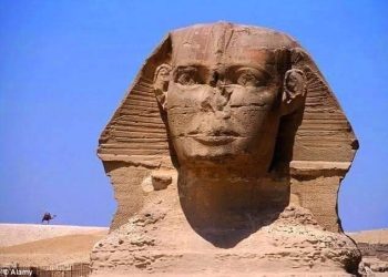 حقيقة ظهور تمثال أبو الهول غامض العينين