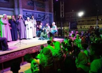 ثاني ليالي المسرح المتنقل بمركز شباب الفاخورة بقرية طحلة