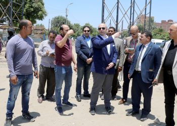 إنشاء كوبري أعلى مزلقان الفيوم الواسطى