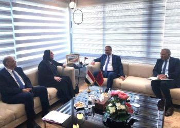 وزيرة التجارة والصناعة تبحث مع نظيرها المغربي تعزيز التعاون الاقتصادي المشترك وزيادة التجارة البينية