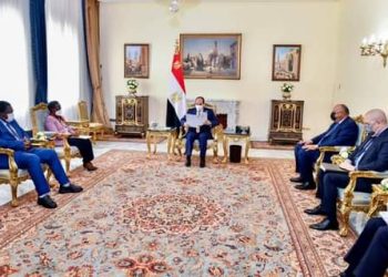 الرئيس السيسي يؤكد على موقف مصر الثابت بالحفاظ على أمنها المائى وعلى الحقوق التاريخية المكتسبة في مياه النيل