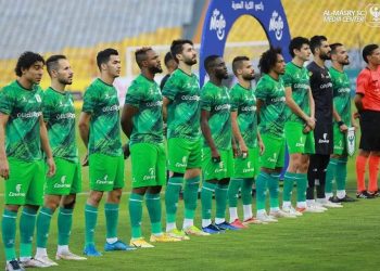 نتيجة “البنك الاهلي 1 – 0 المصري”  بالشوط الاول