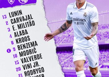 أنشيلوتي يعلن تشكيل ريال مدريد لمواجهة اليتشي بالليجا الإسبانية