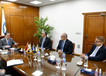 وزير البترول يستقبل النائب الأول لرئيس شركة توتال للطاقة لقارة أفريقيا