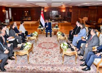 السيسي خلال استقباله مدير  صندوق النقد الدولي: حريصون على تكملة مسيرة الإصلاح الاقتصادي والهيكلي
