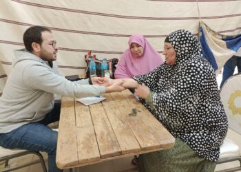 جامعة مدينة السادات تنظم مشروع تنموى لتنمية الريف المصري بقرية أبنهس مركز قويسنا