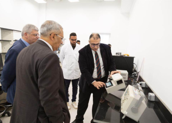 رئيس الجامعة المصرية اليابانية يستقبل المدير التنفيذي لهيئة تمويل العلوم والتكنولوجيا والابتكار