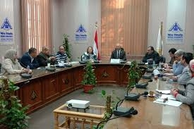 رئيس جامعة بنها يترأس اجتماع مجلس إدارة الاستوديو التعليمى