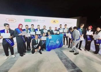 مراكز متقدمة لطلاب جامعة بنها الأهلية فى أسبوع إعداد قادة الجامعات الأهلية
