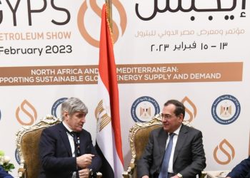 وزير البترول يستقبل رئيس شركة تكنيمونت الإيطالية على هامش فعاليات مؤتمر إيجبس ٢٠٢٣