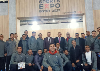 كلية التربية الرياضية بأبو قير تشارك في معرض ومؤتمر Sportsexpo