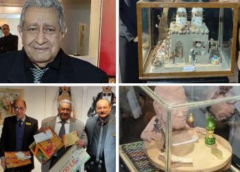 بالصور .. “مجدي ميخائيل” يفوز بالمركز الأول بمعرض صالون “ملتقى عيون”