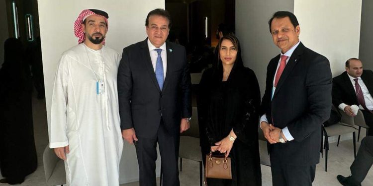 على هامش مشاركته في القمة العالمية للحكومات بـ”دبي”.. وزير الصحة يبحث مع رئيس مجموعة مستشفيات الـ”برجيل” التعاون لدعم الاستثمار في القطاع الصحي