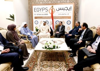 وزير البترول يعقد جلسة مباحثات مع الرئيس التنفيذى لشركة مبادلة الإماراتية على هامش المشاركة في مؤتمر ايجبس 2023