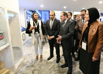 وزير البترول يتفقد معرض مصر الدولى للبترول إيجبس 2023