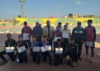 وكيل شباب القليوبية يكرم أبطال ألعاب القوى بالمشروع القومي للموهبة والبطل الأولمبي