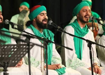 على مسرح سيد درويش.. «الحضرة الصوفية» تنشد ابتهالات نبوية و مدائح محمدية بالإسكندرية