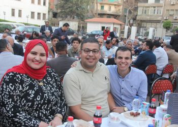 ” يمامة ” يحضر حفل إفطار الأسرة الوفدية