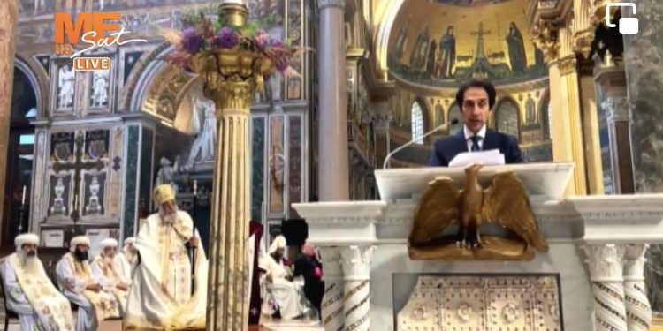 بالفيديو.. السفير بسام راضي من كنيسة القديس يوحنا بإيطاليا: اعتز بشكل شخصي بشخصية البابا تواضروس وشاهًد على حكمته