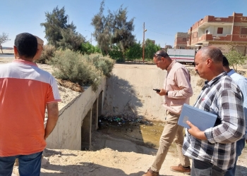 السكرتير العام المساعد ببني سويف يتفقد مخرات السيول بمراكز المحافظة ضمن الاستعدادات الدائمة والمبكرة لموسم الأمطار