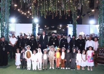 كاتدرائية الشهيد مار جرجس تحفل بتخرج دفعة بحضانة آنجلز للغات بالعاشر