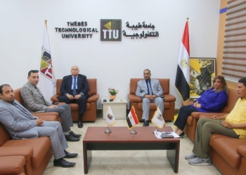 رئيس جامعة طيبة التكنولوجية يستقبل وفد الهيئة العربية للتصنيع لبحث التعاون المشترك