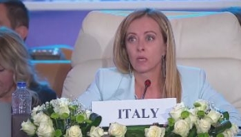 رئيسة حكومة إيطاليا : نحاول الدفع لإيجاد نقطة للحوار والسلام بالمنطقة