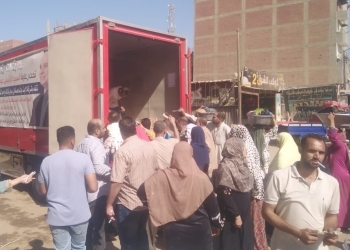 طرح وتوزيع 8 طن سكر على قرى مركز ناصر ضمن مبادرة الحكومة لتخفيض أسعار السلع الأساسية والأساسية