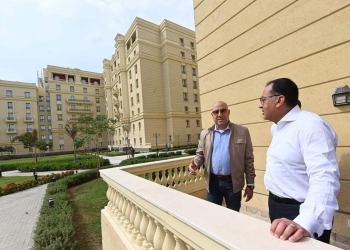 رئيس الوزراء يتابع الموقف التنفيذي للوحدات السكنية بالحي السكني الخامس R5 ” جاردن سيتي الجديدة “