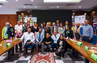 بالصور.. جمعية صبايا الخير تنظم ورشة عمل للإعلاميين تحت عنوان “إنهاء العنف ضد المرأة”