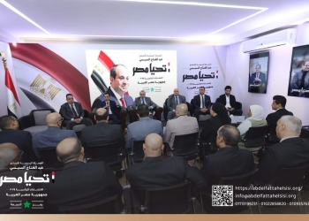 الحملة الرسمية للمرشح الرئاسي عبد الفتاح السيسي تستقبل وفداً من النقابة العامة لأعمال النقل الجوي