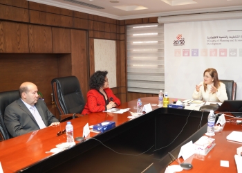 وزيرة التخطيط تلتقي المدير التنفيذي لوكالة الاتحاد الأفريقي للتنمية “النيباد” لبحث سبل تعزيز التعاون