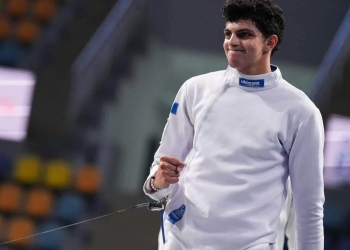 “صبحي” يهنئ محمد ياسين بفضية كأس العالم لسيف المبارزة للناشئين بجورجيا