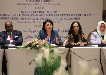 الدكتورة مايا مرسي في ختام المنتدى الدولي بأوزباكستان: المنتدى أتاح فرصة لتبادل الخبرات بين دول المنظمة بشأن تعزيز مشاركة المرأة في الحياة العامة