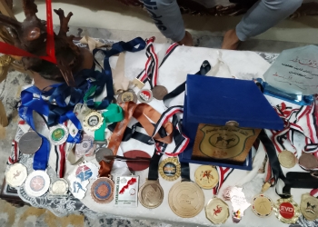 أحمد عبد الباسط يحقق بطولة العرب وأفريقيا في الفنون القتالية المختلطة