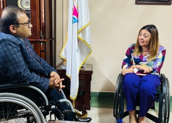 إيمان كريم تستقبل سفير دولة نيبال بالقاهرة لبحث سبل التعاون في مجال الإعاقة