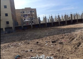 الإسماعيلية تنجح فى القضاء على بؤرة تراكم عشوائي للقمامة بمنطقة العبور بحي ثان الإسماعيلية