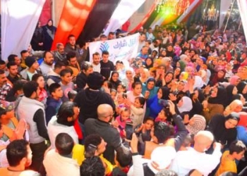 إقبال كبير من أبناء القليوبية على الإنتخابات الرئاسية تحت شعار “إنزل شارك”