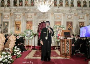 البابا تواضروس يصلي من أجل مصر وسلام العالم