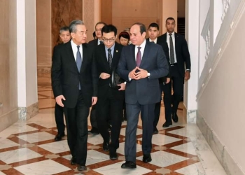 السيسي يؤكد العزم على استمرار مشروعات التنمية الاقتصادية المشتركة مع الصين