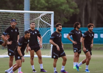 منتخب مصر يختتم تدريباته استعدادًا لمواجهة غانا