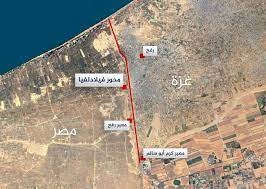 محور “فلادلفيا” ..  أداة لتنفيذ مخطط تهجير الفلسطينيين لسيناء