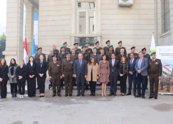 انعقاد الدورة التدريبية الأولى لتعزيز المهارات اللغوية لحفظة السلام المصريين