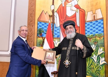 البابا يلتقي مع وفد الأكاديمية العربية للنقل البحري
