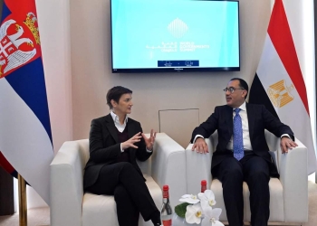 مدبولي يلتقي نظيرته الصربية لبحث سُبل التعاون المشترك .. و يؤكد ضرورة وقف الحرب على غزة